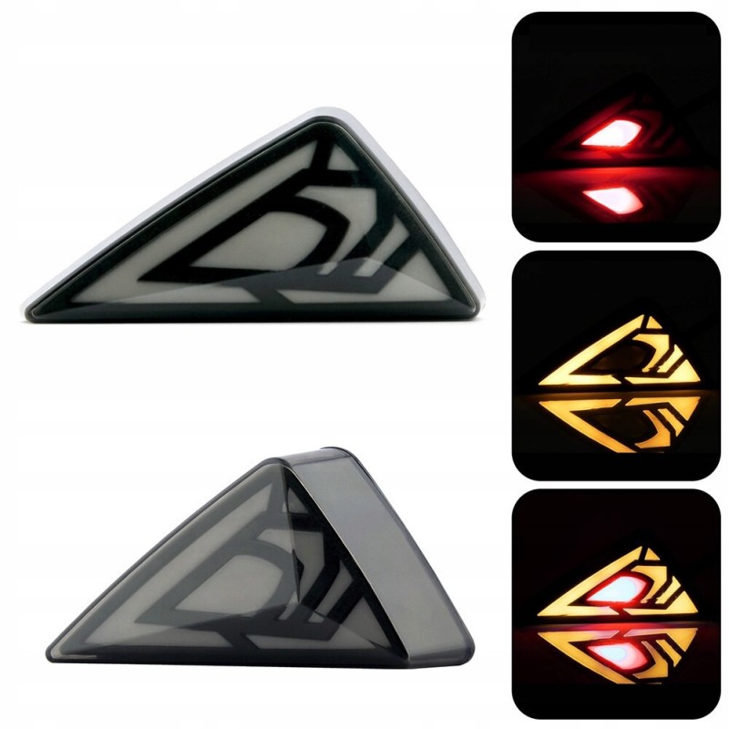 2in1 floating LED turn signal brake light