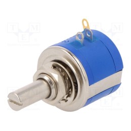 1 pcs x SR PASSIVES - POT2218M-10K - Potentiometer: shaft, multiturn, 10kΩ, 2W, ±5%, 6.35mm, linear