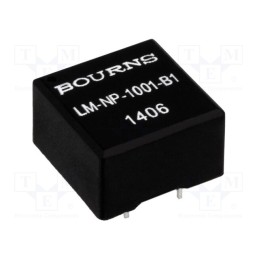 1 pcs x BOURNS - LM-NP-1001-B1L - Transformer: audio, Z: 600Ω, Rpri.wind: 66Ω, Rsec.winding: 66Ω