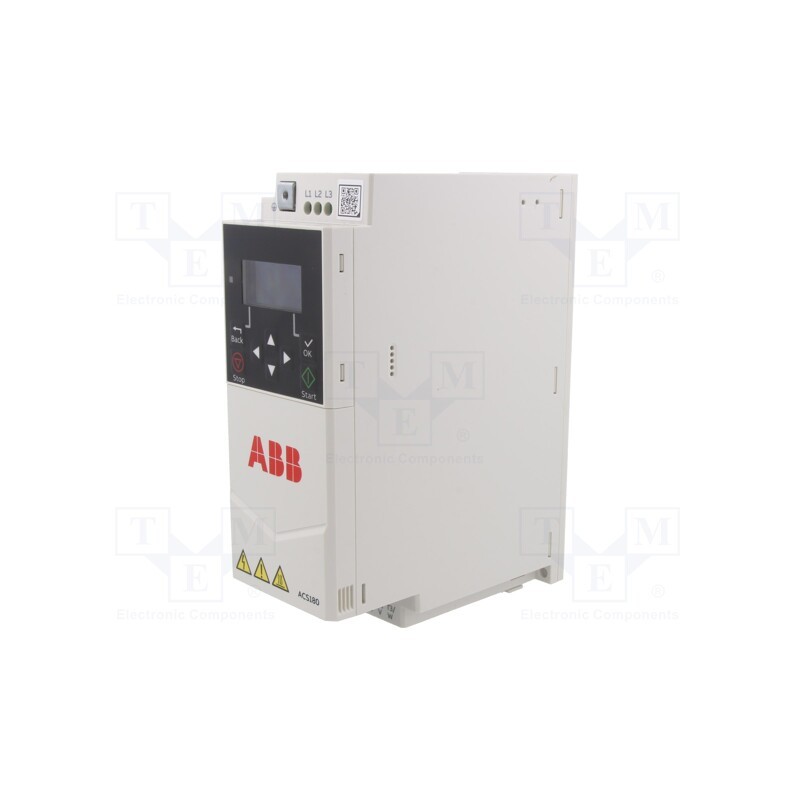 1 pcs x ABB - 3AXD50000716654 - Vector inverter, 1.5kW, 3x400VAC, 3x380÷480VAC, 0÷599Hz, 4A, IP20