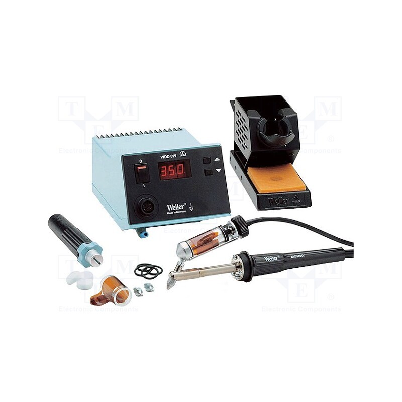 1 pcs x WELLER - T0053256699N - Desoldering station, 95W, 50÷450°C, 230VAC