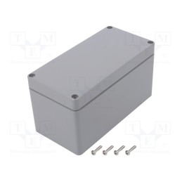 1 pcs x GAINTA - G369-IP67 - Enclosure: multipurpose, X: 80mm, Y: 160mm, Z: 85mm, ABS, dark grey