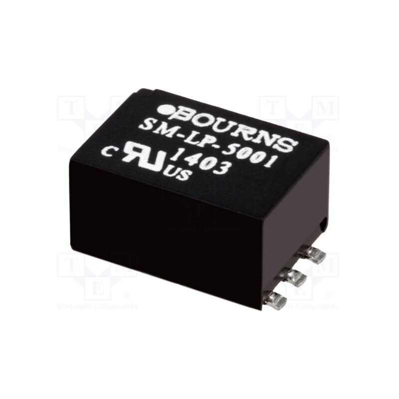 1 pcs x BOURNS - SM-LP-5001E - Transformer: LAN, 600Ω, Trans: 1: 1