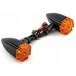 Harley davidson bobber custom turn signal cross