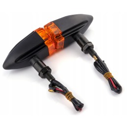 Harley davidson bobber custom turn signal cross