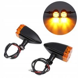 Harley davidson bobber custom turn signal cross