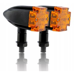 Harley davidson bobber custom turn signal cross