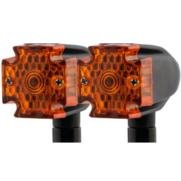 Harley davidson bobber custom turn signal cross