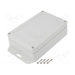 1 pcs x KRADEX - ZP150.100.45UJH TM PC - Enclosure: multipurpose, X: 100mm, Y: 150mm, Z: 45mm, ZP, light grey