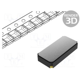 1 pcs x QST - QT3CD-32.768KEZC-T - Resonator: quartz, 32.768kHz, ±10ppm, 9pF, SMD, 3.2x1.5x0.9mm