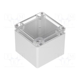 1 pcs x GAINTA - G2102C - Enclosure: multipurpose, X: 100mm, Y: 100mm, Z: 90mm, polycarbonate