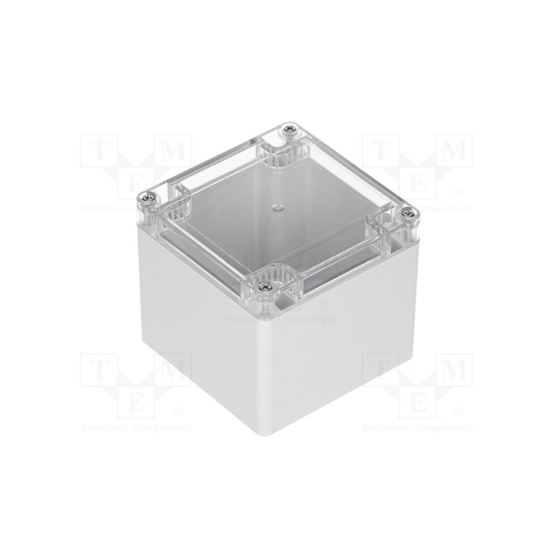 1 pcs x GAINTA - G2102C - Enclosure: multipurpose, X: 100mm, Y: 100mm, Z: 90mm, polycarbonate