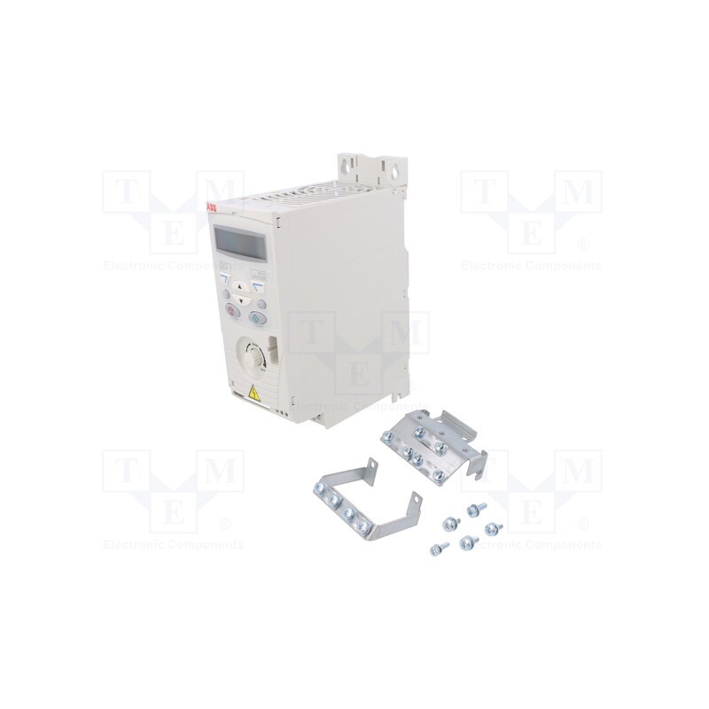 1 pcs x ABB - 68581940 - Inverter, Max motor power: 0.37kW, Usup: 200÷240VAC, 0÷500Hz, 2.4A