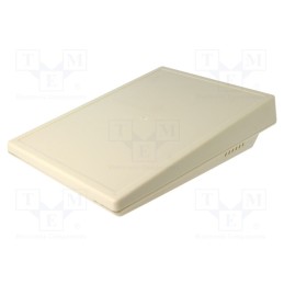 1 pcs x COMBIPLAST - CP-15-37 - Enclosure: desktop, X: 180mm, Y: 240mm, Z: 64mm, ABS, grey, screwed