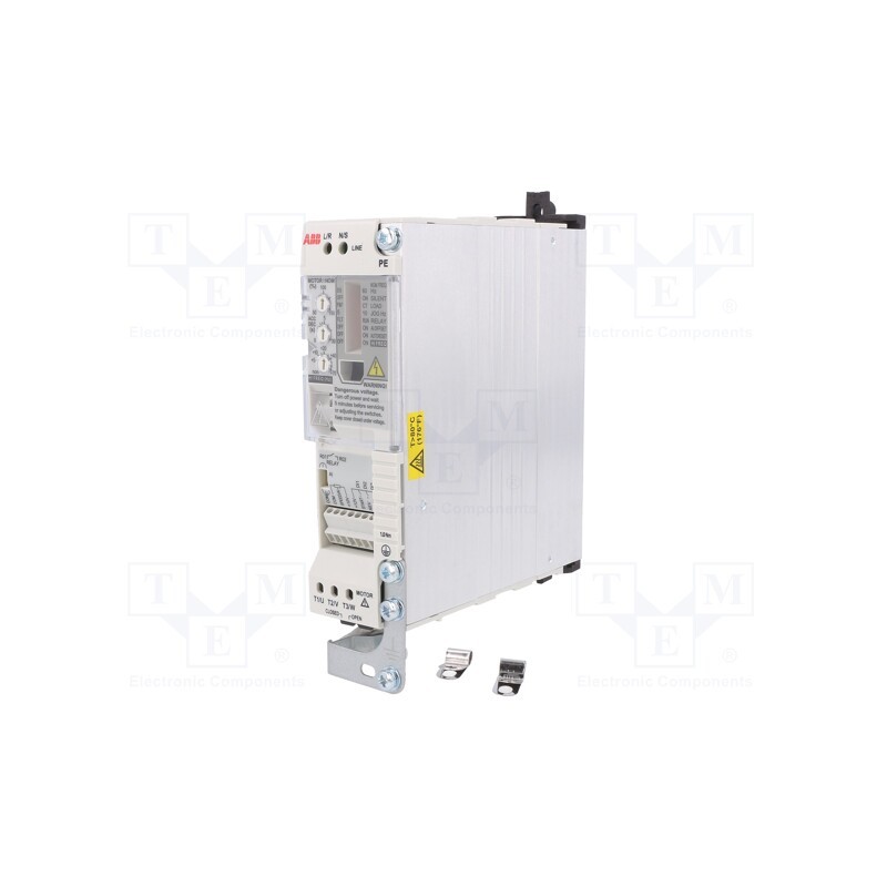 1 pcs x ABB - 68878349 - Inverter, Max motor power: 0.37kW, Usup: 200÷240VAC, 0÷250Hz, 2.2A