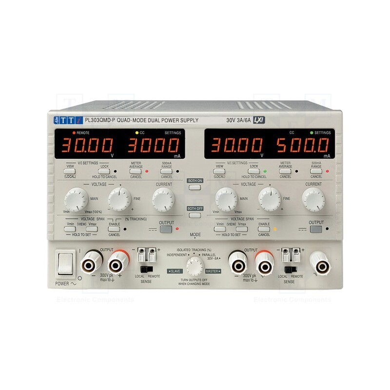 1 pcs x AIM-TTI - PL303QMD-P(G) - Power supply: programmable laboratory, Ch: 3, 0÷30VDC, 0÷3A, 0÷3A