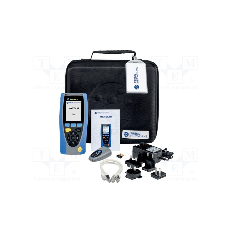 1 pcs x TREND NETWORKS - NAVITEK NT PLUS - Tester: LAN network analyzer, LCD, Measured cable l: max.181m