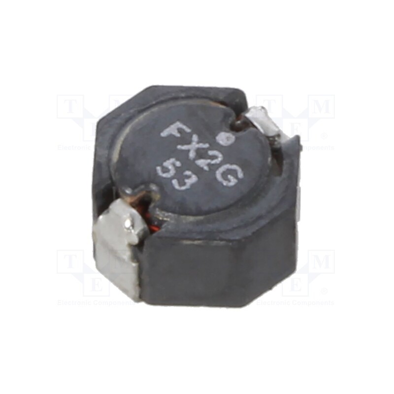 1 pcs x EATON ELECTRONICS - SD53-100-R - Inductor: wire, SMD, 10uH, Ioper: 1.41A, 77mΩ, ±20%, Isat: 1.4A