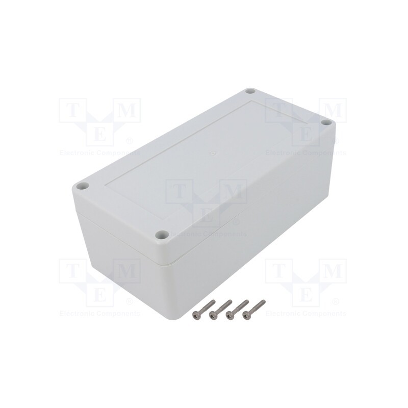 1 pcs x KRADEX - ZP160.80.60JPH TM PC - Enclosure: multipurpose, X: 80mm, Y: 160mm, Z: 60mm, ZP, light grey