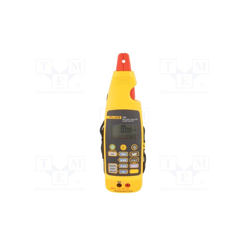1 pcs x FLUKE - FLUKE 772 - Meter: current loop, pincers type, LCD, IP40, Illumin: yes
