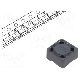 1 pcs x MURATA - 46683C - Inductor: wire, SMD, 68uH, 1050mA, 0.36Ω, ±20%, 7.3x7.3x4.55mm, 4600