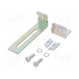 1 set x SCHNEIDER ELECTRIC - NSYSB90 - Mounting holder, galvanised steel, W: 90mm, H: 30mm, L: 90mm