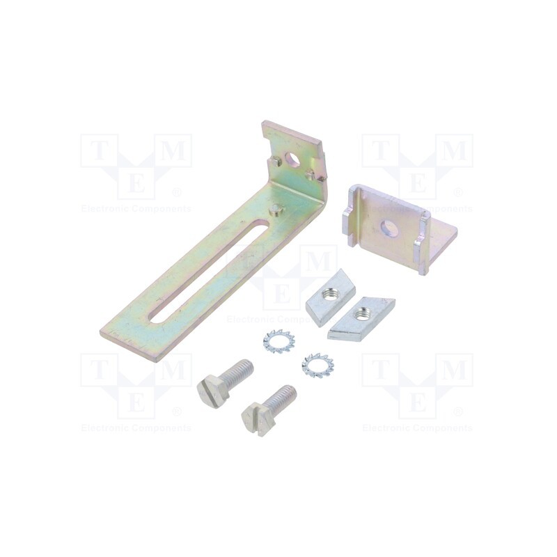 1 set x SCHNEIDER ELECTRIC - NSYSB90 - Mounting holder, galvanised steel, W: 90mm, H: 30mm, L: 90mm