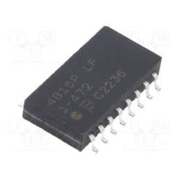 1 pcs x BOURNS - 4816P-T01-472LF - Resistor network: X, SMD, 4.7kΩ, ±2%, 0.16W, No.of resistors: 8
