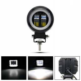 Halogen daytime LED quad rings reflector lamp 6D