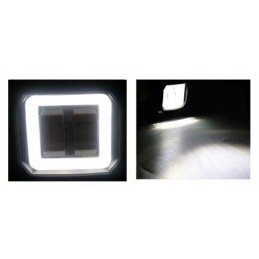 Halogen daytime LED quad rings reflector lamp 6D