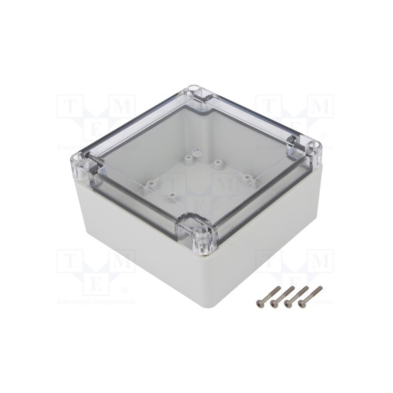 1 pcs x KRADEX - ZP120.120.60SJP TM ABS-PC - Enclosure: multipurpose, X: 120mm, Y: 120mm, Z: 60mm, ZP, ABS, IK07