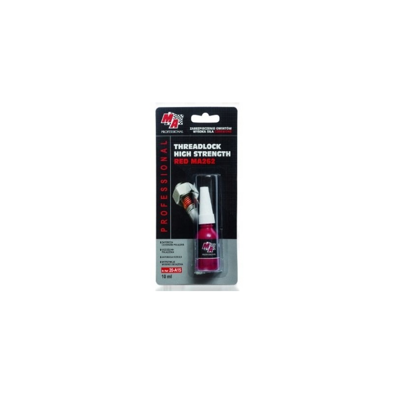 20 A15 Amt Thread Glue Red Permanent 10ml
