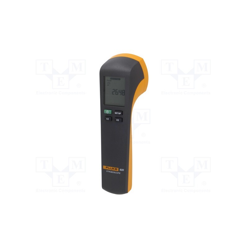 1 pcs x FLUKE - FLUKE 820-2 - Stroboscope lamp, Display: LCD, Range: 30÷300000fpm, 0÷45°C