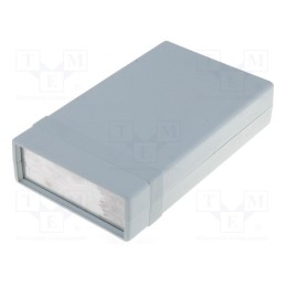1 pcs x HAMMOND - 1598ASGY - Enclosure: with panel, 1598, X: 94mm, Y: 157mm, Z: 36mm, ABS, grey