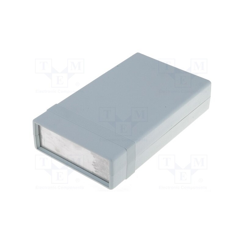 1 pcs x HAMMOND - 1598ASGY - Enclosure: with panel, 1598, X: 94mm, Y: 157mm, Z: 36mm, ABS, grey