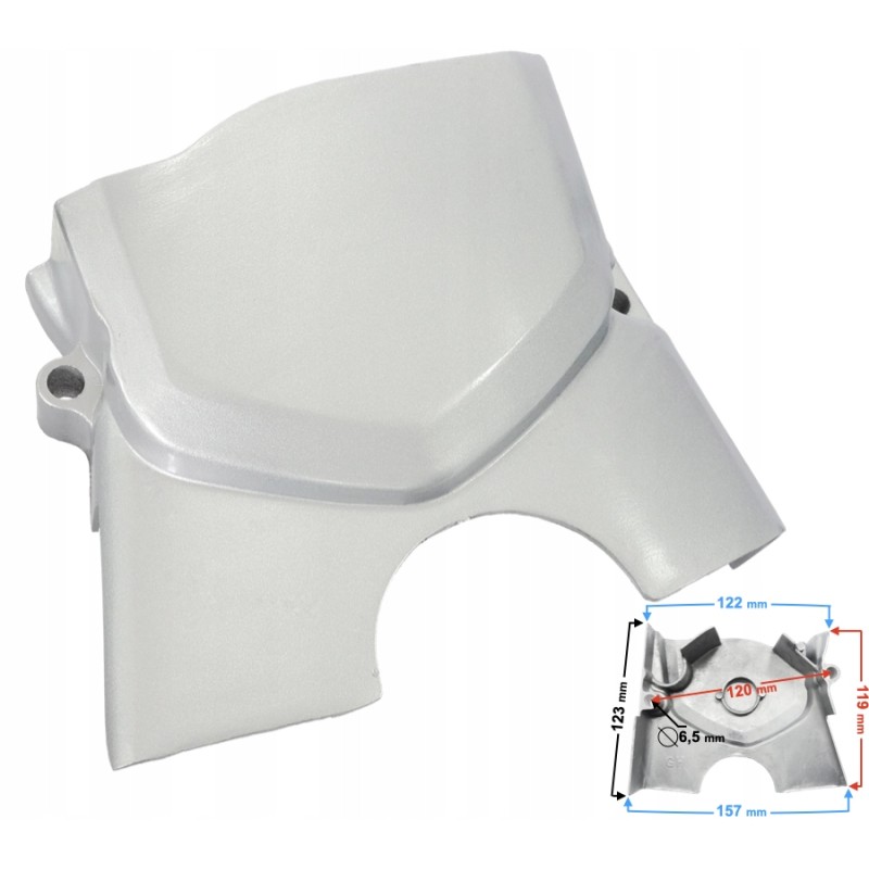 Sprocket engine cover for the Ranger Classic moped