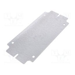 1 pcs x RITTAL - 1561700 - Mounting plate, steel, Plating: zinc