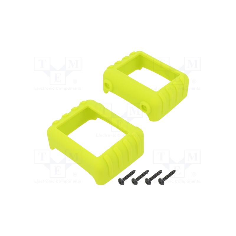 1 set x TAKACHI - TWSC7-5G -AS - Silicone protector, thermoplastic rubber, Colour: green, 2pcs.