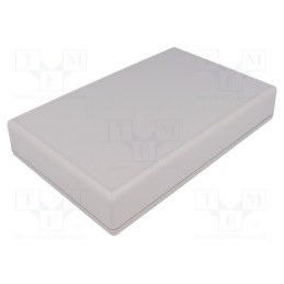 1 pcs x HAMMOND - 1599KSGY - Enclosure: multipurpose, X: 140mm, Y: 220mm, Z: 40mm, 1599, ABS, grey