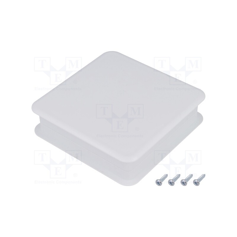 1 pcs x TEKO - TEK-MBD.40 -AS - Enclosure: for computer, ABS,polycarbonate, grey, X: 103mm, Z: 27mm
