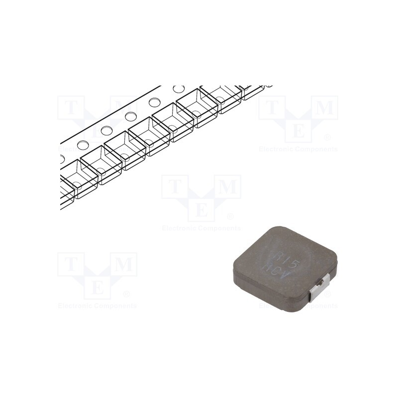 1 pcs x KEMET - MPXV1D1235LR15 - Inductor: ferrite, 150nH, Ioper: 39.9A, 1.3mΩ, ±20%, Isat: 85A