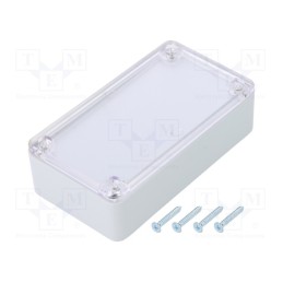 1 pcs x TEKO - COFFER TP1.5 - Enclosure: multipurpose, X: 55mm, Y: 100mm, Z: 28mm, COFFER TP, ABS