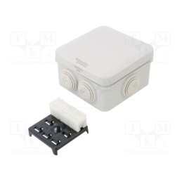 1 pcs x SCHNEIDER ELECTRIC - ENN05204 - Enclosure: junction box, X: 98mm, Y: 98mm, Z: 51mm, wall mount, IP55