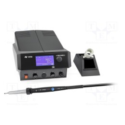 1 pcs x ERSA - 0ICV2005A - Hot air soldering station, digital,with knob, 150÷450°C, ESD