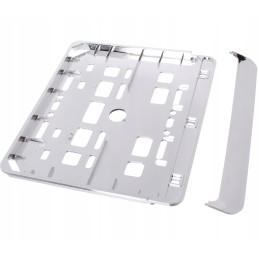 Quad ATV Motorcycle License Plate Frame Chrome