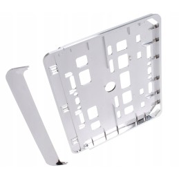 Quad ATV Motorcycle License Plate Frame Chrome