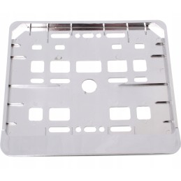 Quad ATV Motorcycle License Plate Frame Chrome