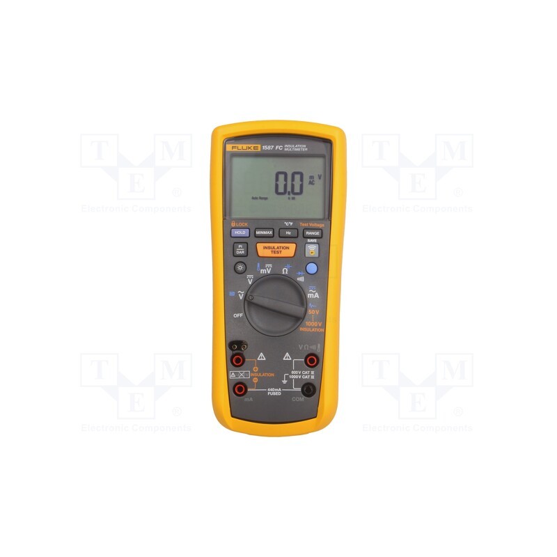 1 set x FLUKE - FLUKE 1587MDT FC - Measuring kit: multimeters, POM-5906A,POM-5907A,POM-6041B