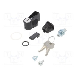 1 pcs x SCHNEIDER ELECTRIC - NSYTHL1242EPLM - Lock, for enclosures,Thalassa PLM, Key code: 1242E