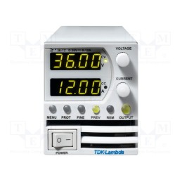 1 pcs x TDK-LAMBDA - Z-36-6 - Power supply: programmable laboratory, Ch: 1, 0÷36VDC, 0÷6A, 216W